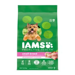 Proactive Health Adult 1+ Small Breed Super Premium Chicken & Whole Grains Recipe Dog Food 7 lb