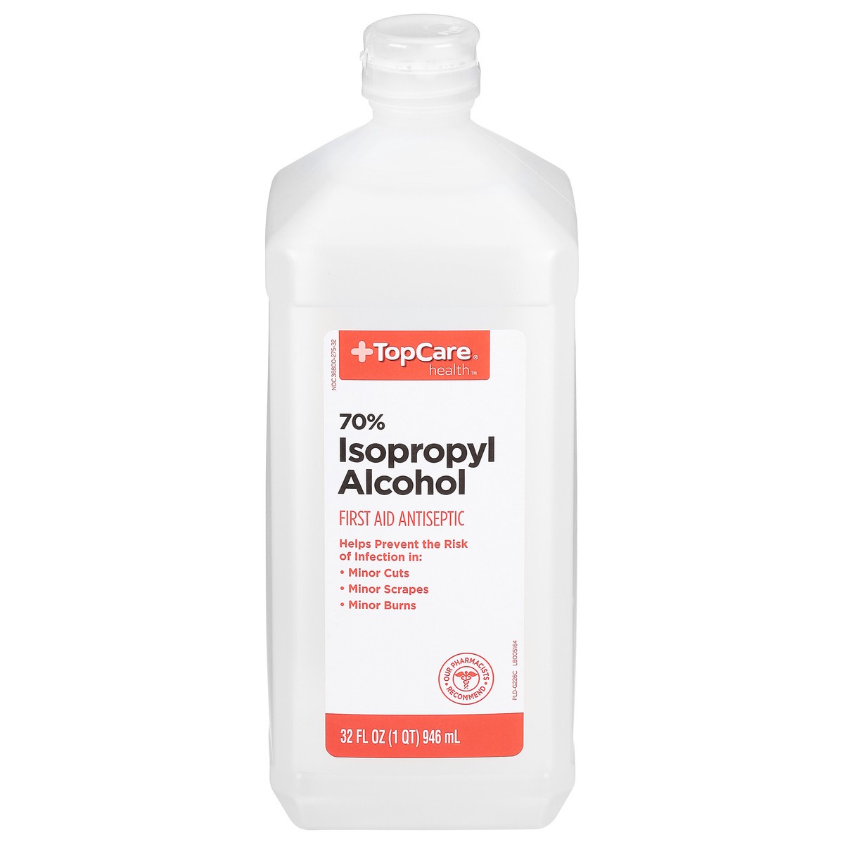 slide 1 of 9, TopCare Isopropyl Alcohol 70%-Topcare, 32 oz