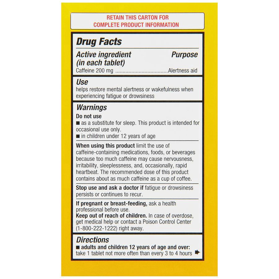 slide 2 of 5, Walgreens Stay Awake Maximum Strength, 100 ct