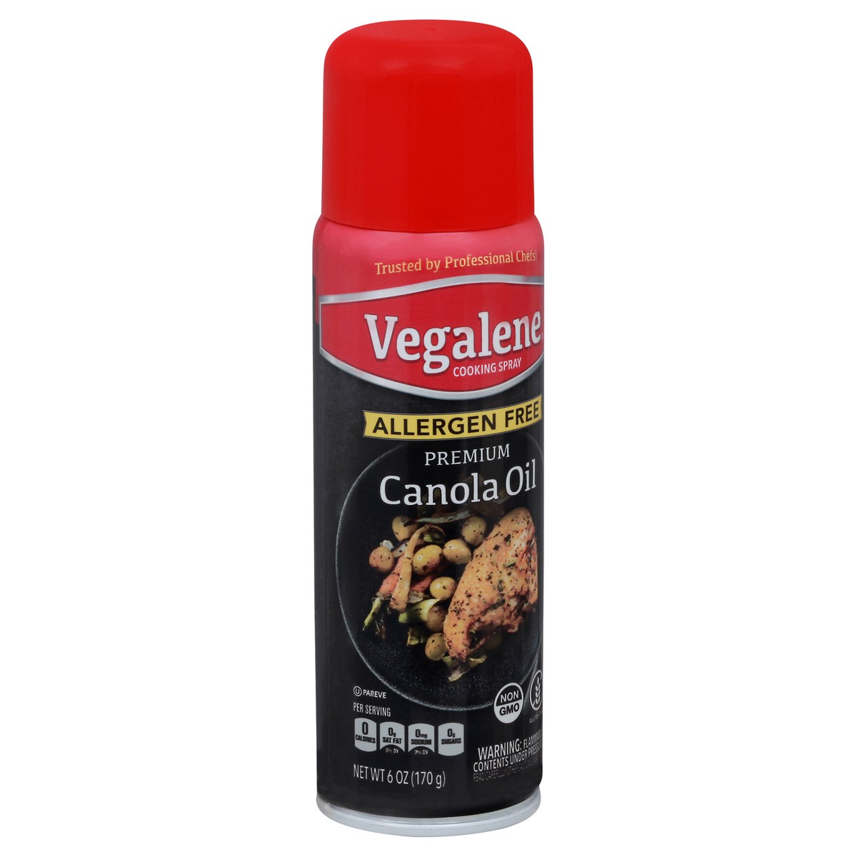 slide 11 of 13, Vegalene Premium Canola Oil Cooking Spray 6 oz, 6 oz