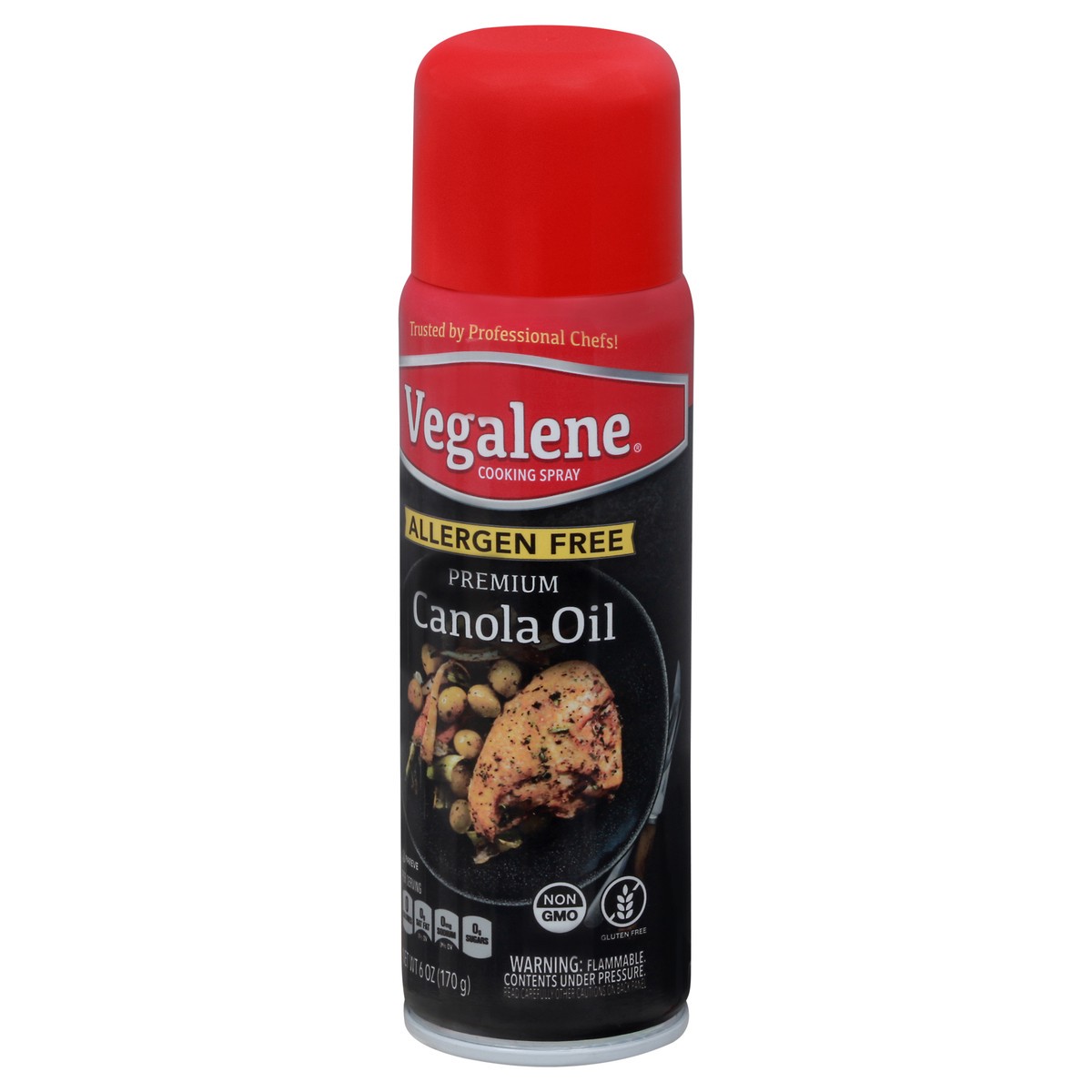 slide 10 of 13, Vegalene Premium Canola Oil Cooking Spray 6 oz, 6 oz