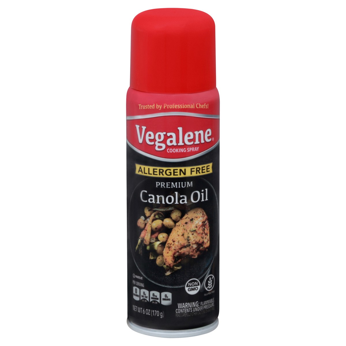 slide 8 of 13, Vegalene Premium Canola Oil Cooking Spray 6 oz, 6 oz
