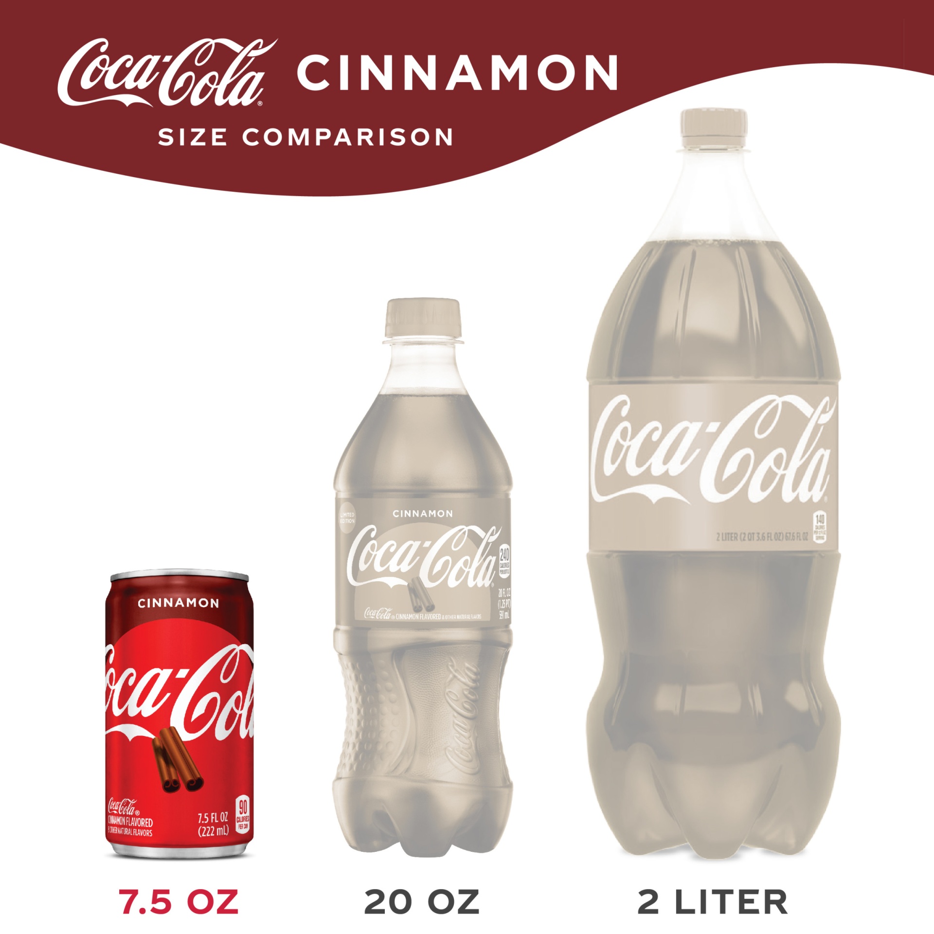slide 7 of 8, Coca-Cola Cinnamon 6Pk 7.5Oz, 7.5 oz