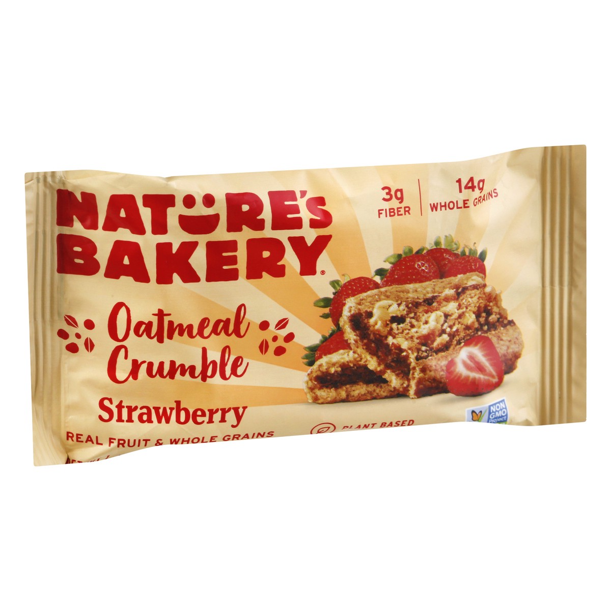 slide 6 of 9, Nature's Bakery Strawberry Oatmeal Crumble Bar, Breakfast Bar, 1 Each, 1.41 oz