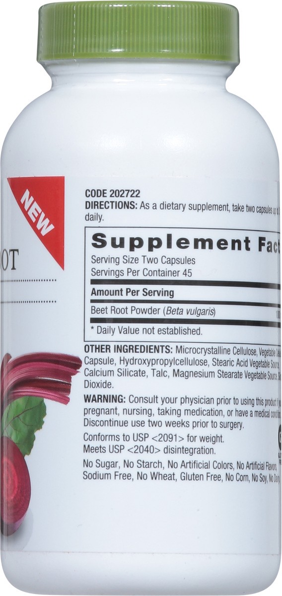 slide 4 of 15, GNC SuperFoods Vegetarian Capsules Beet Root - 90 ct, 90 ct