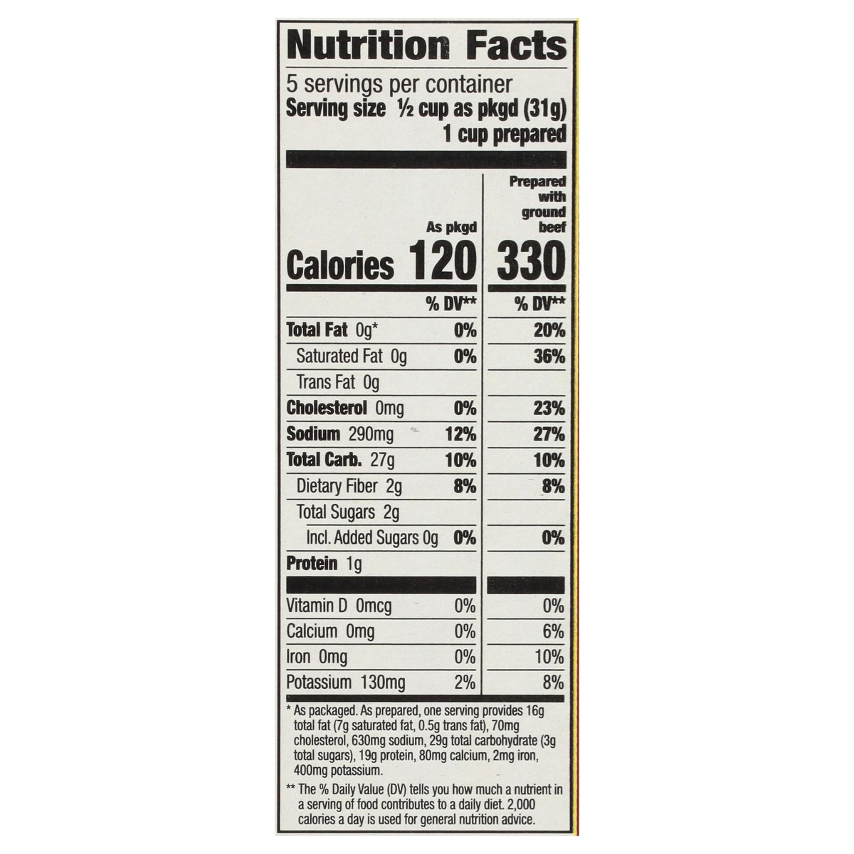 slide 6 of 14, Hamburger Helper Breakfast Rich Cheese Sauce Cheesy Hashbrowns 5.5 oz, 5.5 oz