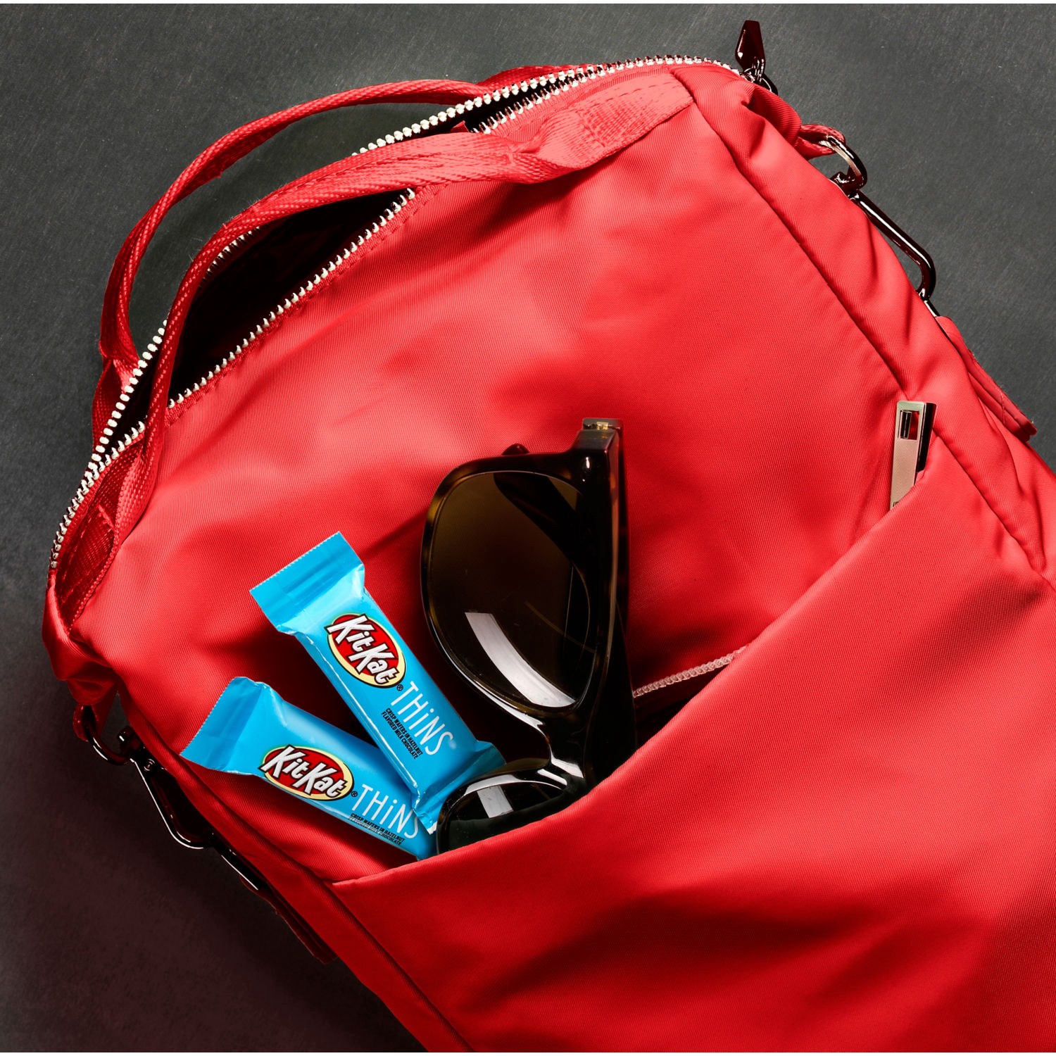 slide 7 of 8, KIT KAT THiNS Milk Chocolate Hazelnut Wafer Candy Share Pack, 7.2 oz, 7.2 oz