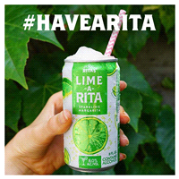 slide 20 of 25, RITAS Lime-A-Rita Sparkling Margarita, 25 FL OZ Can, 25 oz