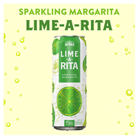 slide 3 of 25, RITAS Lime-A-Rita Sparkling Margarita, 25 FL OZ Can, 25 oz