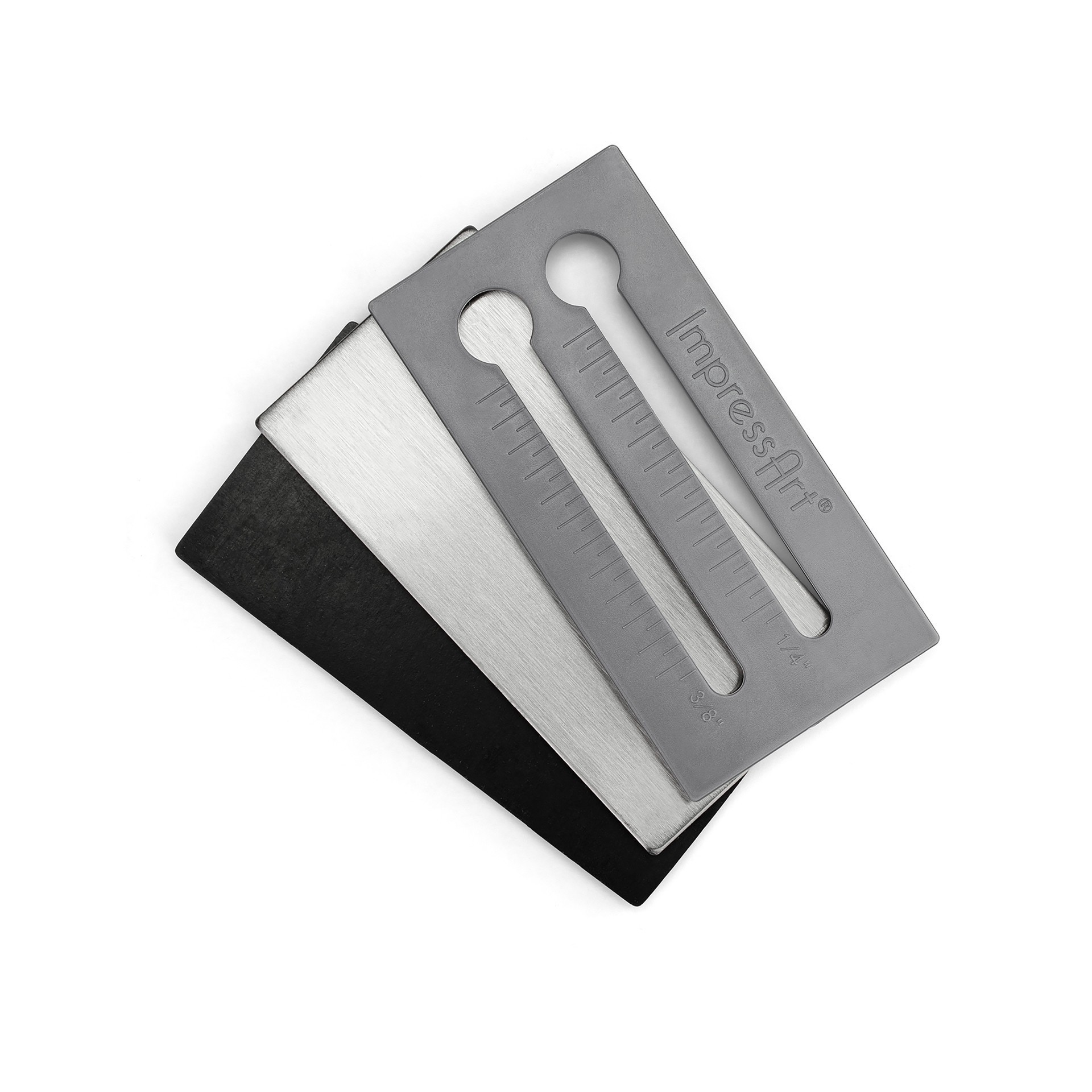 slide 2 of 5, Impressart Bracelet & Ring Jig With Blanks, 1/4 in x 6 in