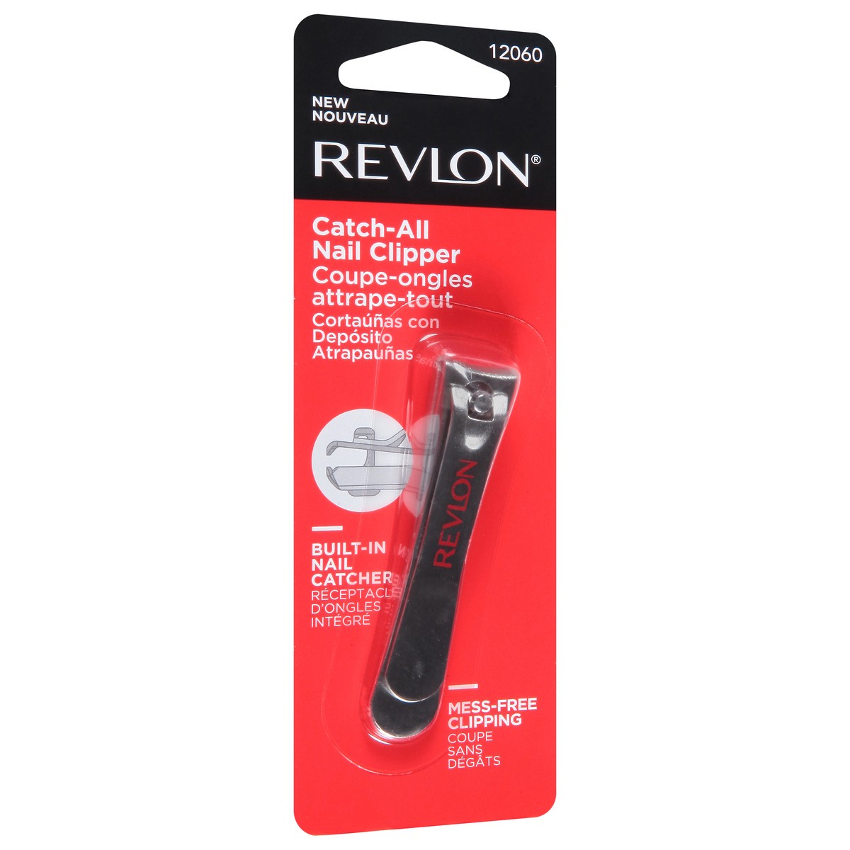 slide 4 of 9, Revlon Catch-All Nail Clipper, 1 ct