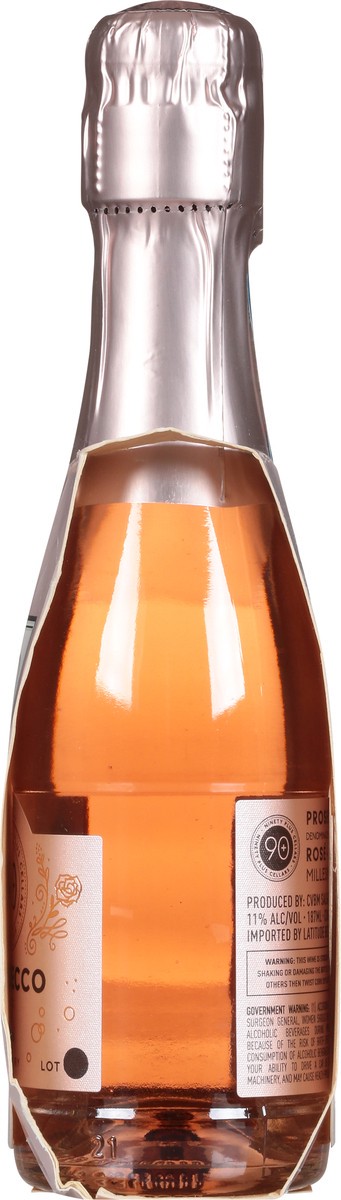 slide 4 of 11, 90+ Cellars Italy Lot 197 Extra Dry Prosecco D.O.C. Rose 3 - 187 ml Bottles, 3 ct; 6.32 fl oz