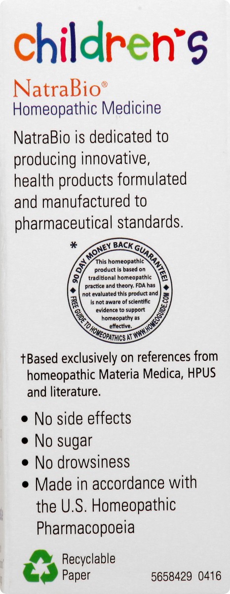 slide 3 of 11, Natra-Bio NatraBio Child Cold Flu Rlf 1o, 1 fl oz