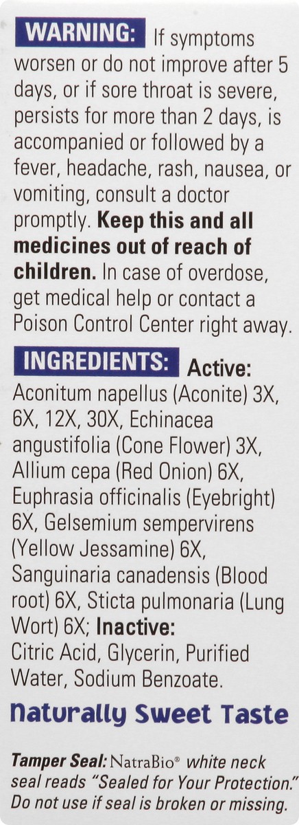 slide 9 of 11, Natra-Bio NatraBio Child Cold Flu Rlf 1o, 1 fl oz