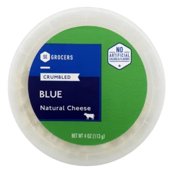 SE Grocers Crumbled Blue Natural Cheese