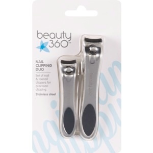 slide 1 of 1, Beauty 360 Duo Nail Clipping, 1 ct