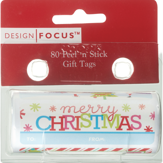 slide 1 of 1, INTERNATIONAL GREETINGS Xm 54/80Ct Roll Tags, 54 ct