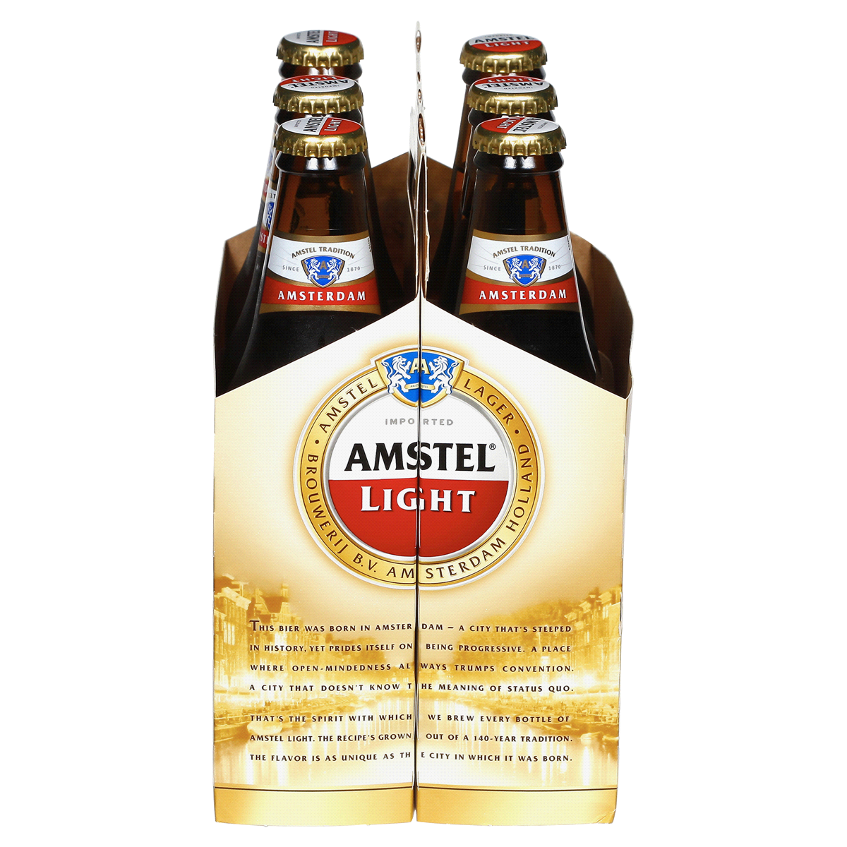 slide 2 of 10, Amstel Light Lager Beer, 6 Pack, 12 fl oz Bottles, 12 oz