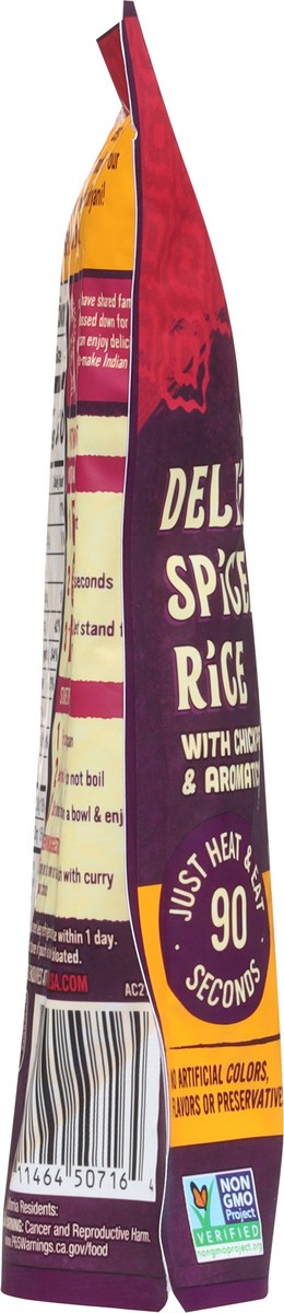 slide 11 of 13, Patak's Medium Delhi Spiced Rice with Chickpeas & Aromatics 10.05 oz, 10.05 oz