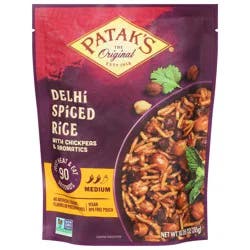 Patak's Medium Delhi Spiced Rice with Chickpeas & Aromatics 10.05 oz