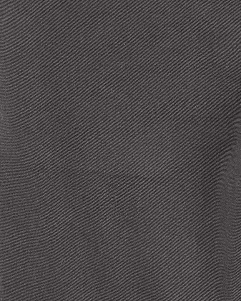 slide 3 of 3, Oshkosh Baby Skinny Fit Tapered Chino Pants Grey 24M, 1 ct