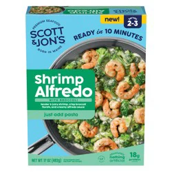Scott & Jon's Shrimp Alfredo 10-Minute Meal