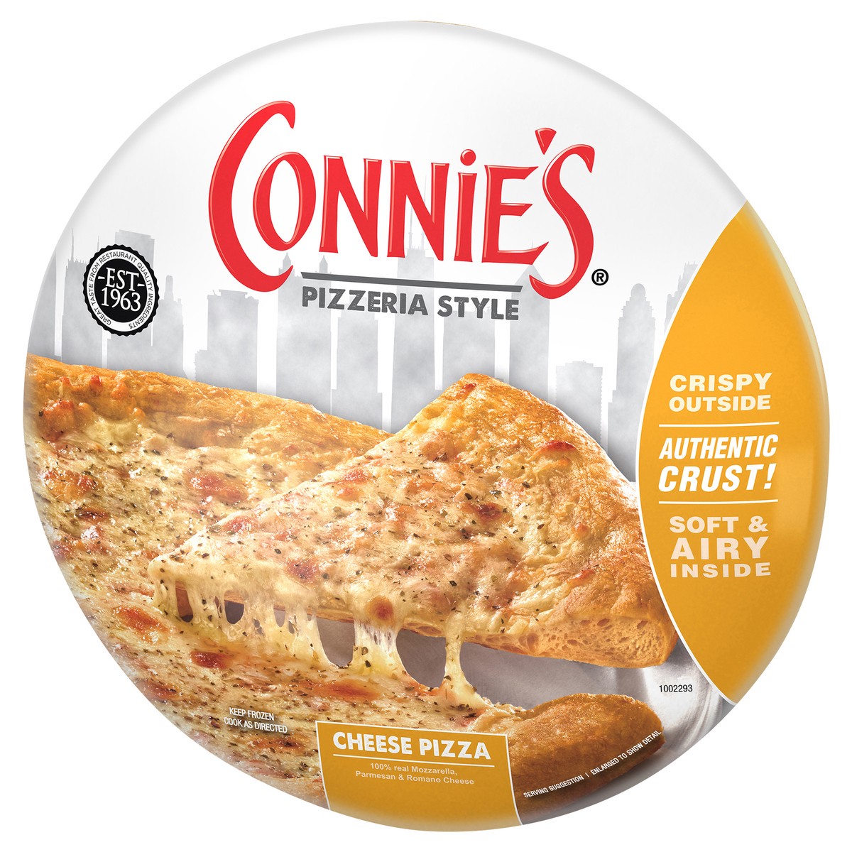 slide 11 of 12, Connie's Connies Pizzeria Style Cheese 23.7 OZ, 1 ea