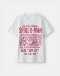 Carter's Boys Marvel Spider-Man Graphic Tee - White - Size 10