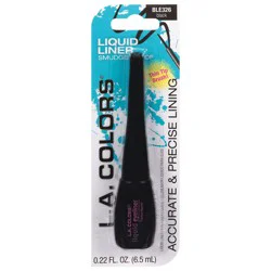 L.A. Colors Thin Tip Liquid Eyeliner, Black