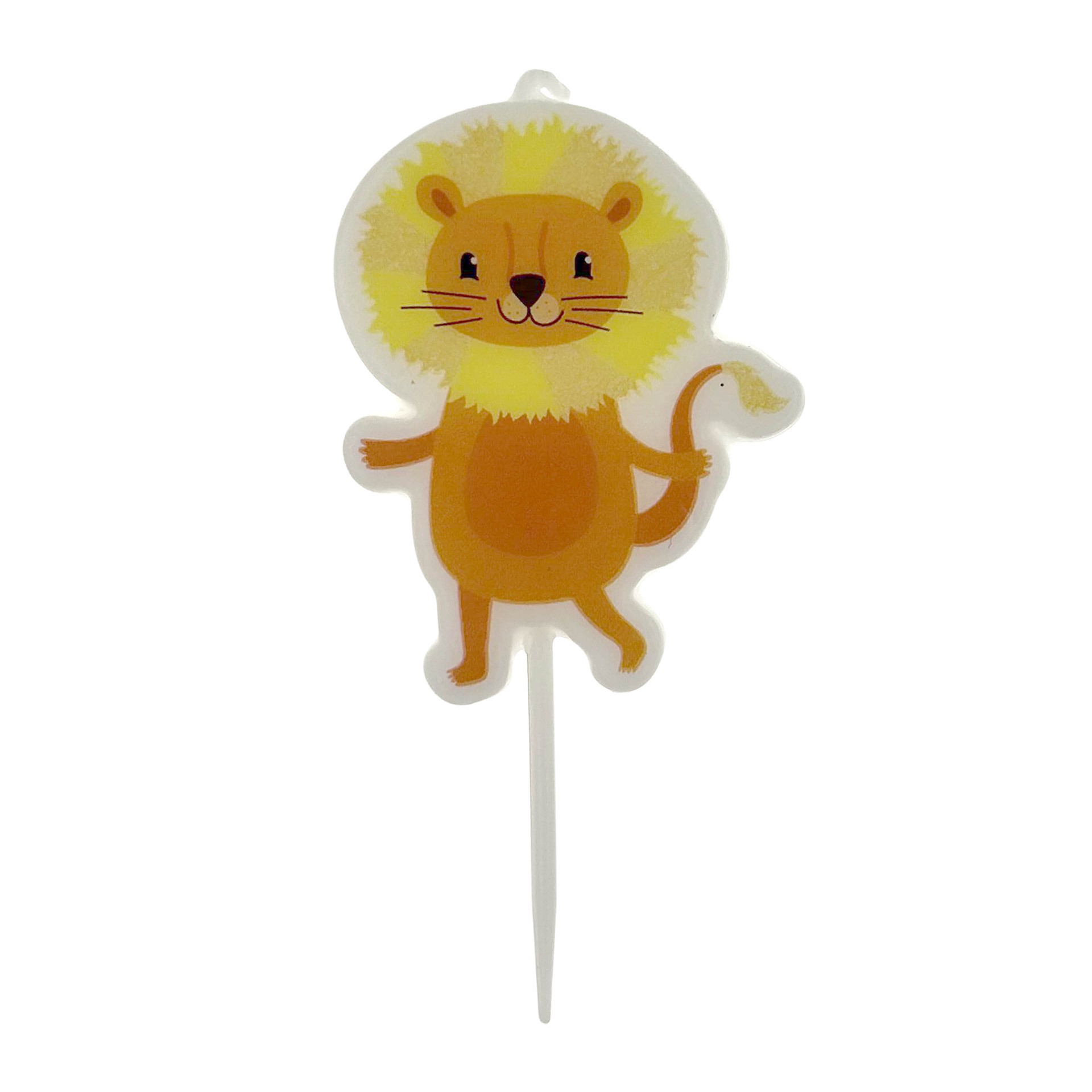 slide 6 of 7, Jungle Animals Candle Set By Celebrate It, 5 candles