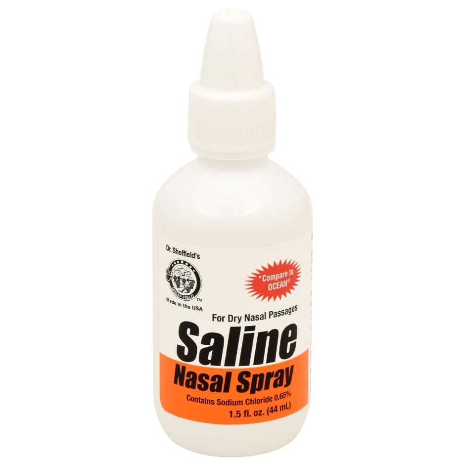 slide 1 of 1, Dr. Sheffield's Nasal Spray Saline, 1.5 fl oz