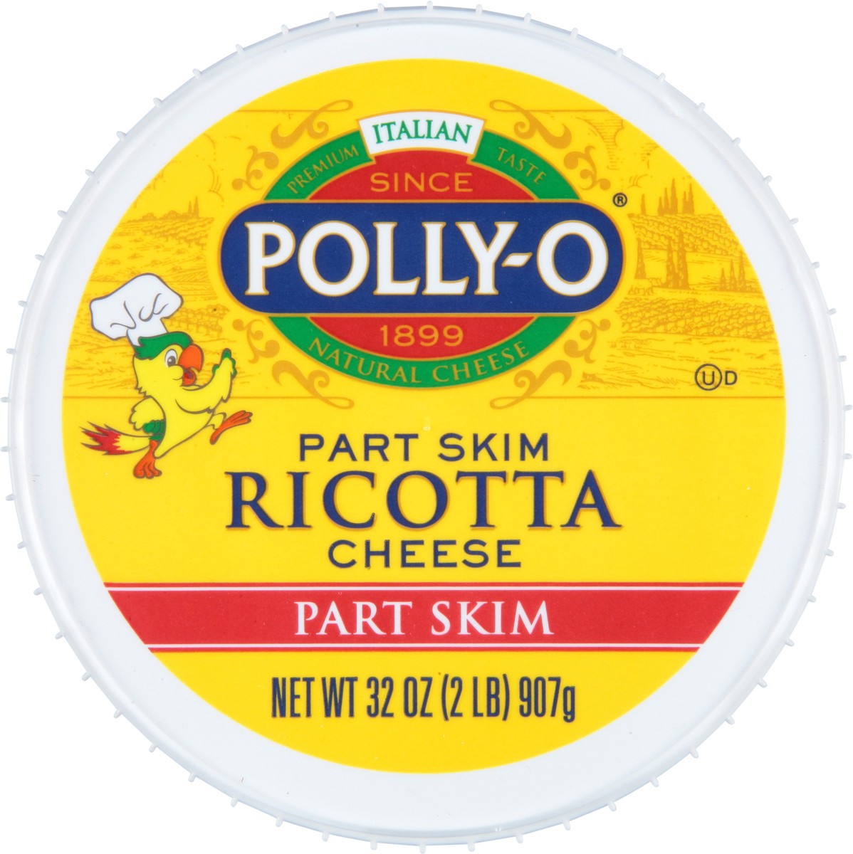 slide 10 of 11, Polly-O Cheese Part Skim Ricotta Cheese 32 oz. Tub, 32 oz