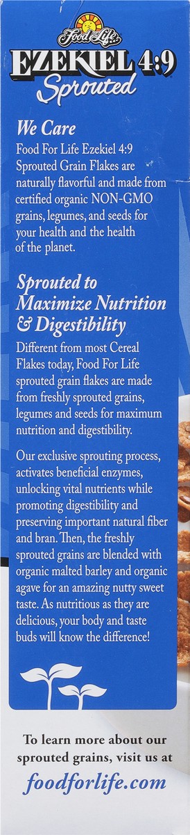 slide 8 of 9, Food for Life Organic Cereal Flax And Chia, 14 oz