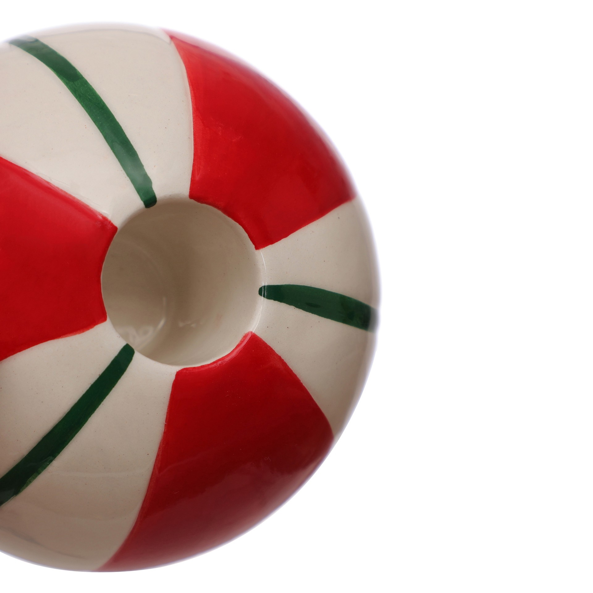 slide 2 of 3, 3" Peppermint Candle Holder By Ashland, 4 in x 4 in x 3 in