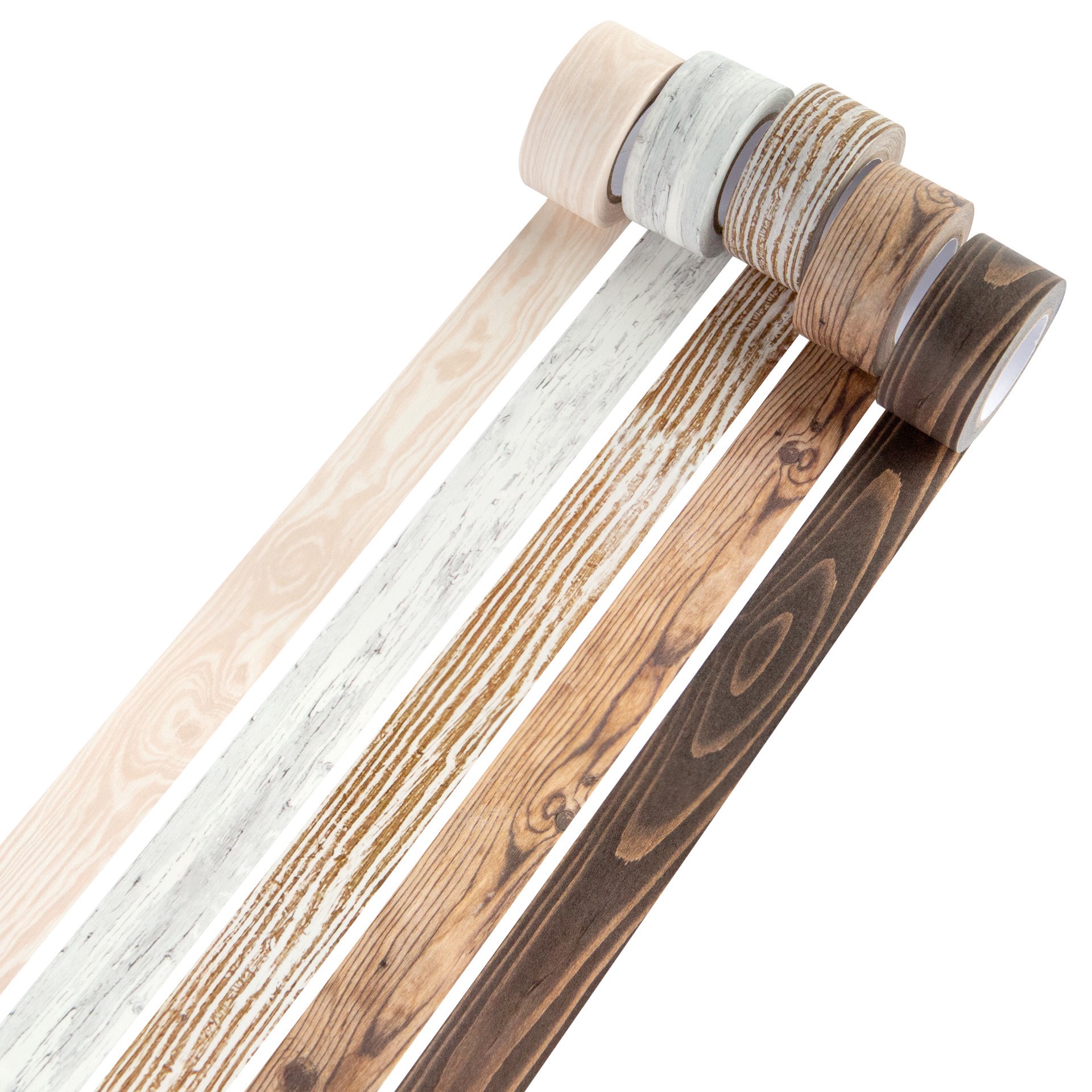 slide 2 of 3, Wood Grain Crafting Washi Tape Set By Recollections, 20mm x 5 yd each