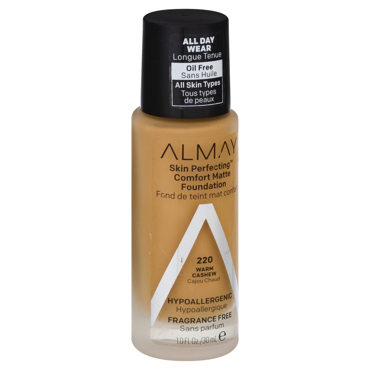 slide 5 of 12, Almay Skin Perfecting Comfort Matte Foundation, Warm Cashew, 1 oz