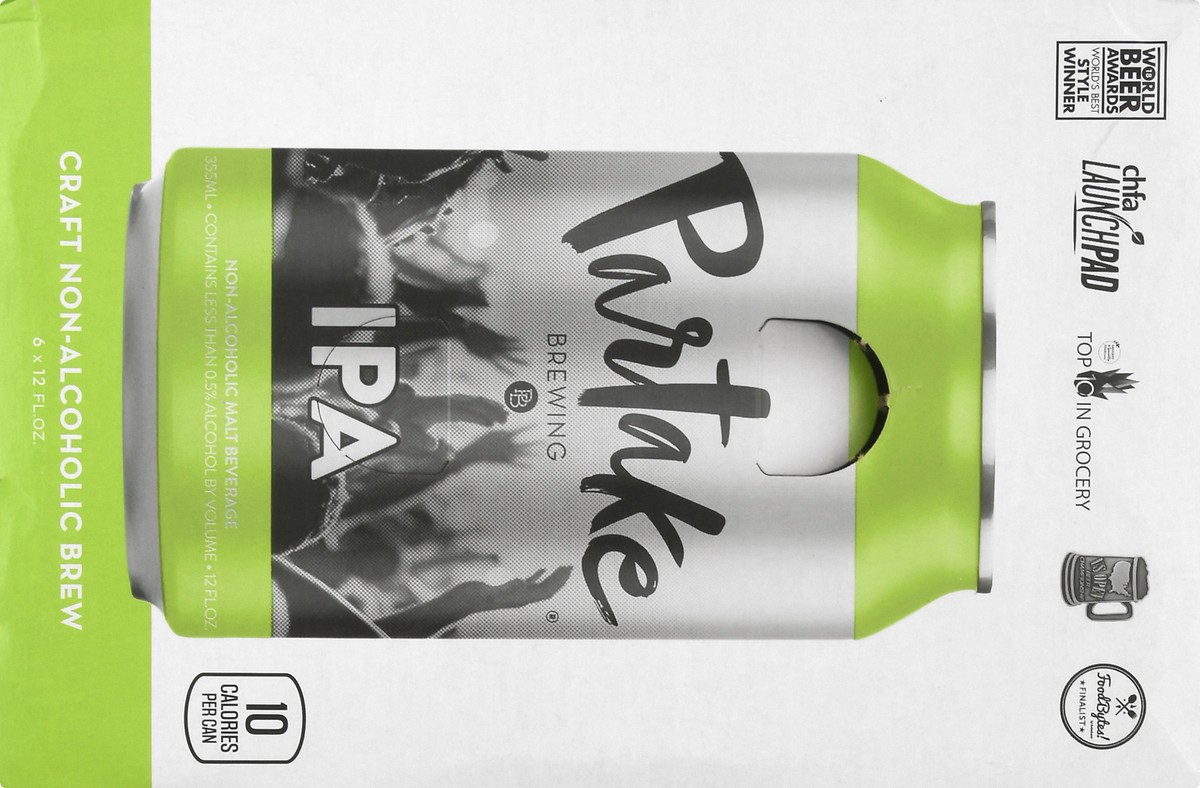 slide 2 of 9, Partake Brewing, Ipa Non-Alcoholic 6Pk, 12 oz