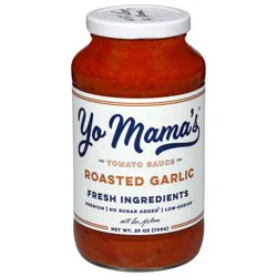 Yo Mama's Roasted Garlic Tomato Sauce 25 oz
