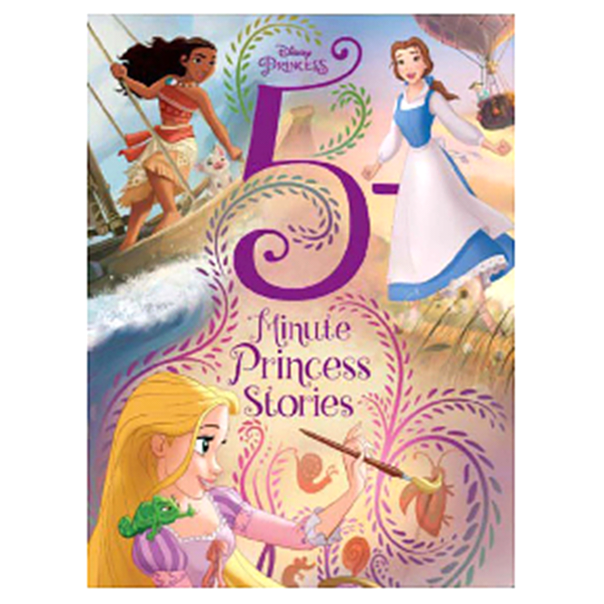 slide 1 of 1, 5 Minute Princess Stories By Disney Press, 1 ct