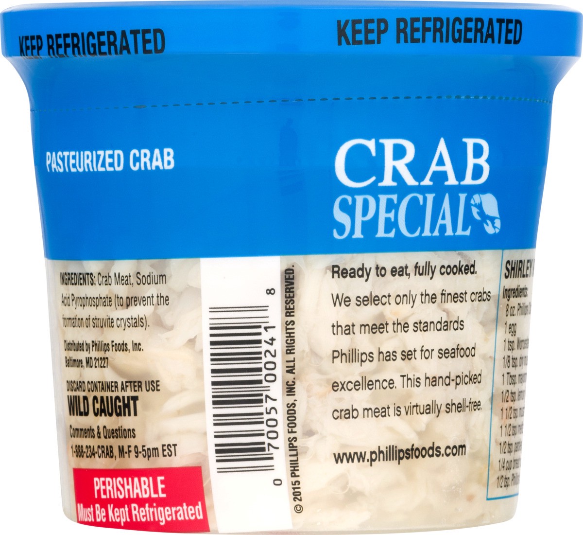 slide 5 of 9, Phillips Special Crabmeat, 8 oz