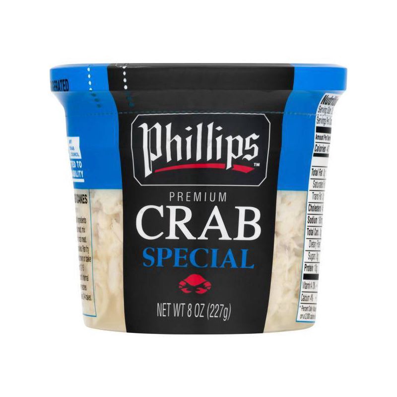 slide 1 of 9, Phillips Special Crabmeat, 8 oz