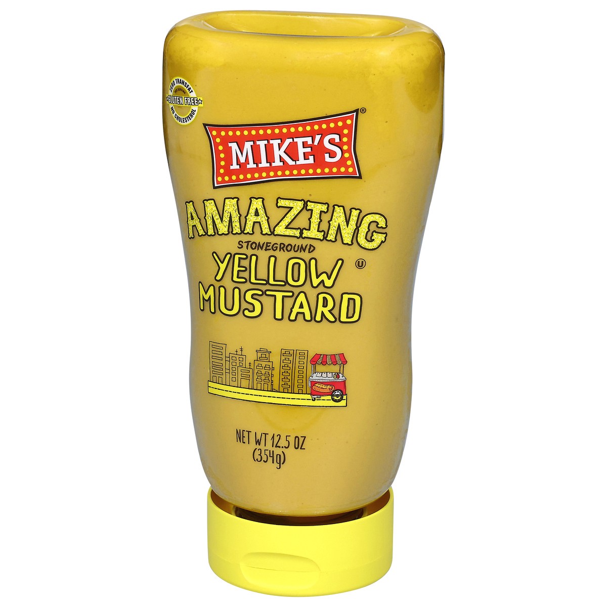 slide 3 of 4, Mike's Amazing Stoneground Yellow Mustard 12.5 oz, 12.5 oz