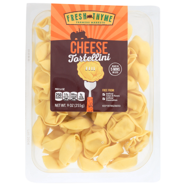 slide 1 of 1, La Pasta Fresh Thyme Farmers Market Cheese Tortellini, 9 oz