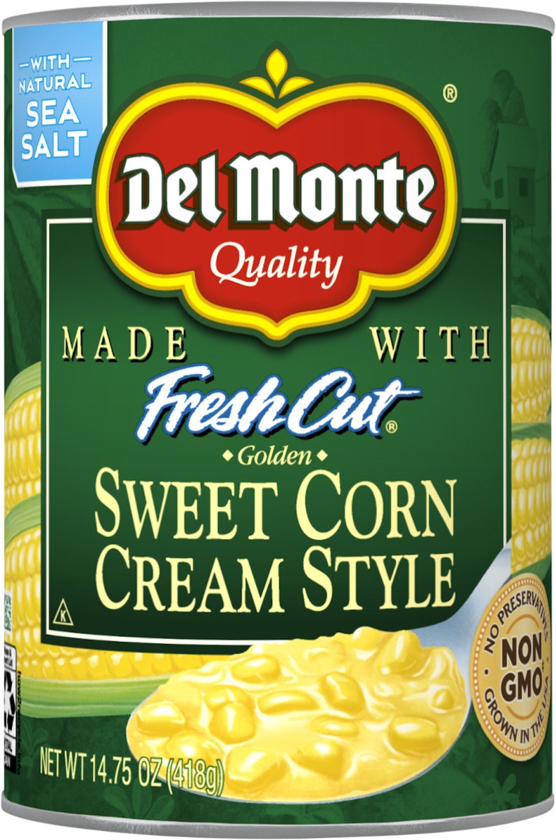 slide 3 of 4, Del Monte® sweet corn cream style, 14.75 oz