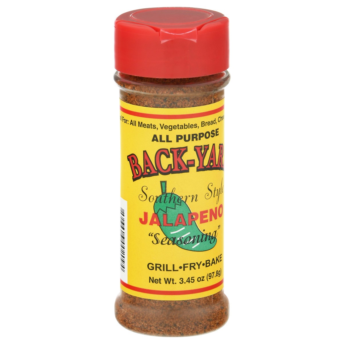 slide 2 of 12, Back-Yard All Purpose Southern Style Jalapeno Seasoning 3.45 oz, 3.45 oz