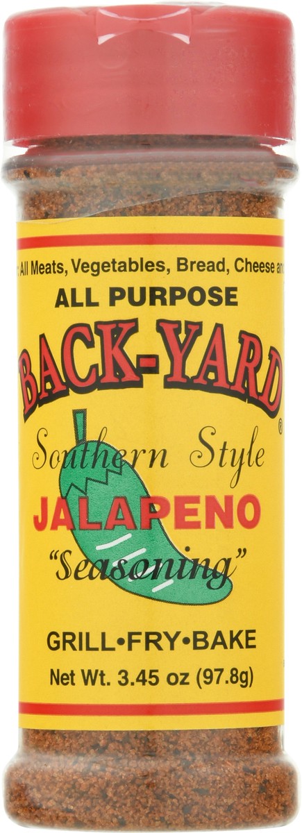 slide 1 of 12, Back-Yard All Purpose Southern Style Jalapeno Seasoning 3.45 oz, 3.45 oz