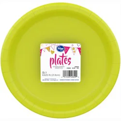 Kroger Entertainment Essentials Disposable Plates - 8 Pk - Green