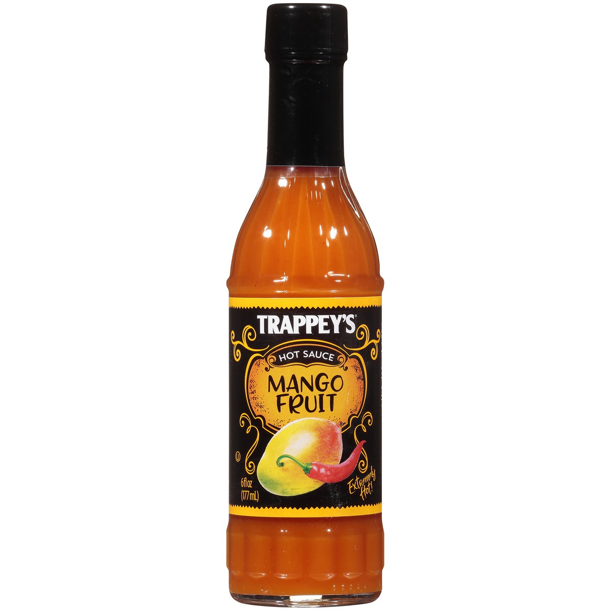 slide 2 of 12, Trappey's Mango Fruit Hot Sauce 6 fl. oz. Bottle, 6 oz