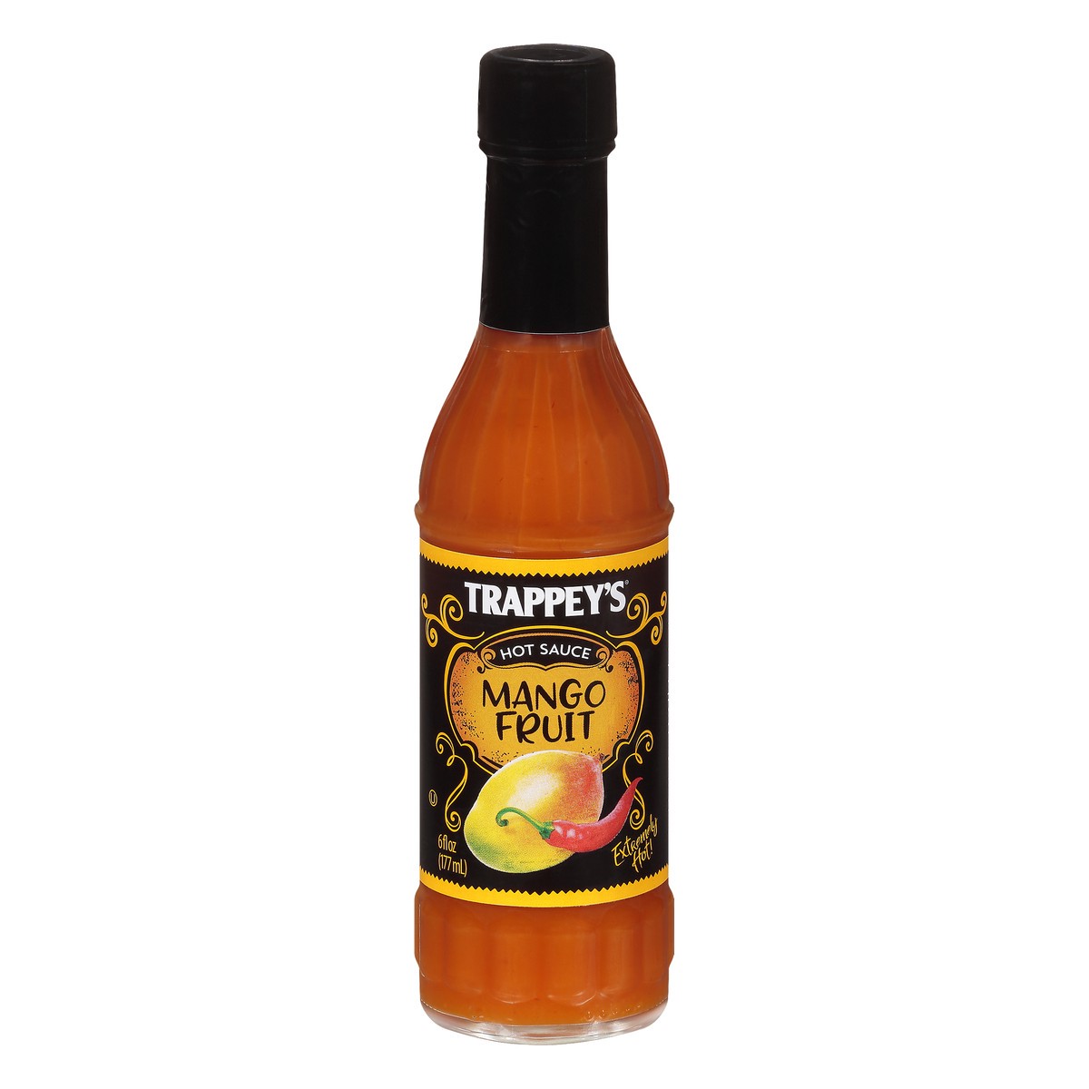 slide 5 of 12, Trappey's Mango Fruit Hot Sauce 6 fl. oz. Bottle, 6 oz