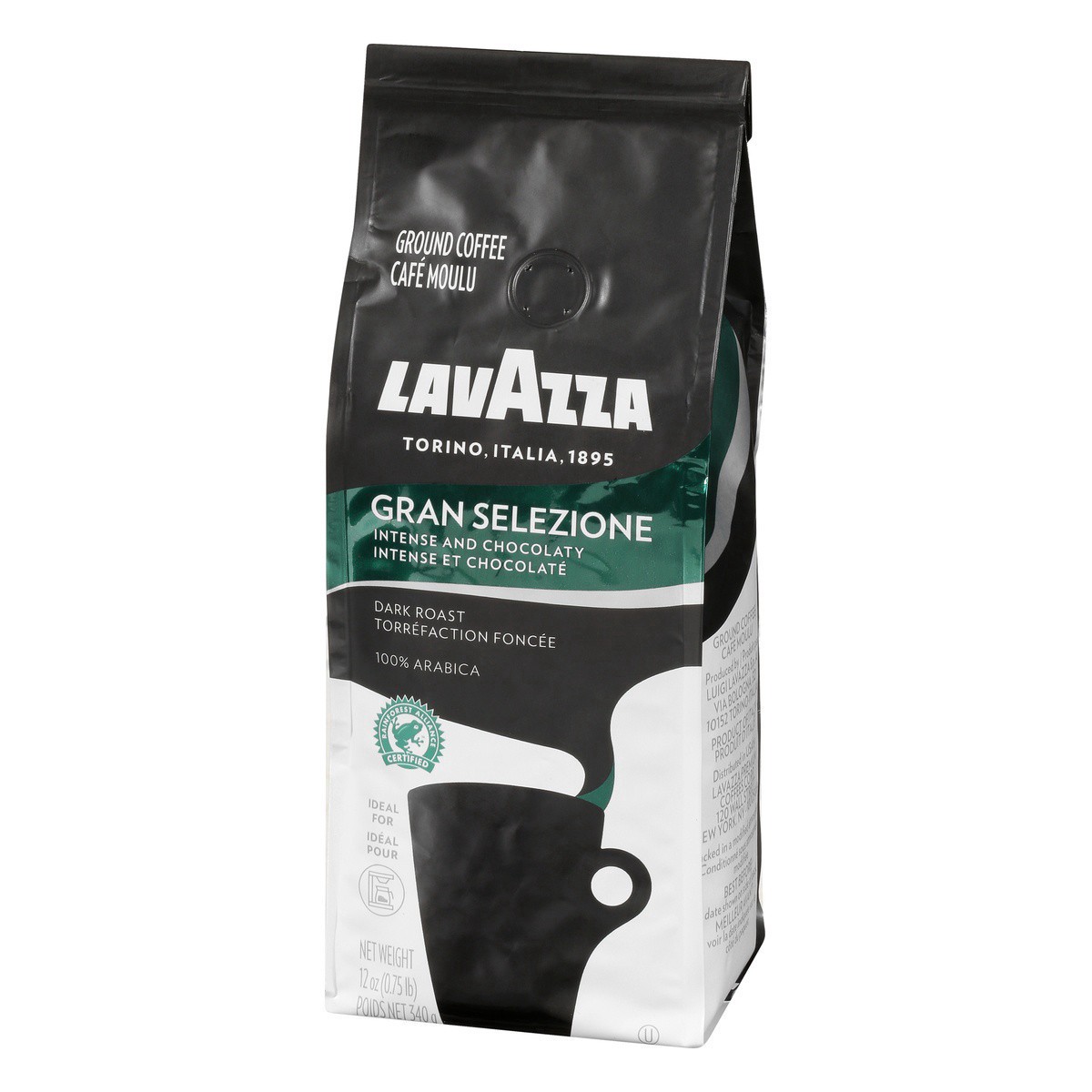 slide 11 of 11, Lavazza Extra Dark Roast Ground Italian Roast Coffee 12 oz, 12 oz